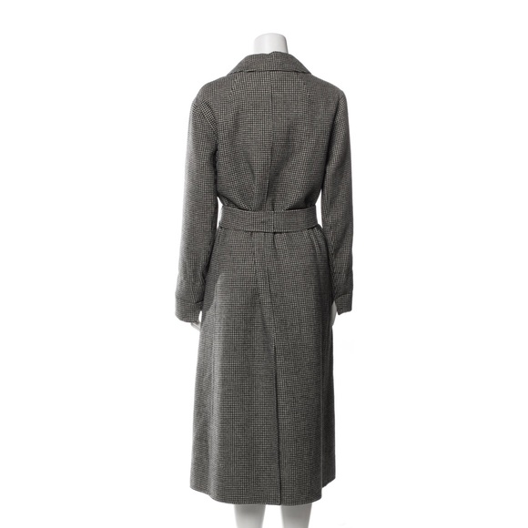 S Max Mara Houndstooth Print Coat - Picture 4 of 7